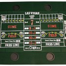 63" x 31" 8-Player Rectangular 3-in-1 Poker, Blackjack, and Craps Table Top