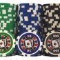 500pc Big Slick 11.5g Poker Chip Set