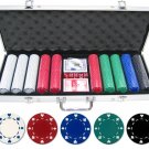 11.5g 500pc Suited Poker Chip Set