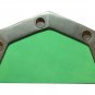 Padded Octagon Folding Poker Table Top w/ Cup Holders