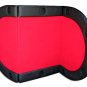 Padded Texas Hold'em Folding Poker Table Top w/ Cup Holders - Red