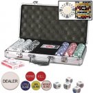 300 Tri-Color Diamond-Suited ABS Composite 11.5 gram chip set