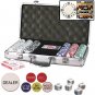 300 Tri-Color Diamond-Suited ABS Composite 11.5 gram chip set