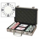 Diamond Suited Poker Chip Set w/case