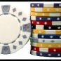 Diamond Suited Poker Chip Set w/case