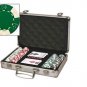 Triple Crown Poker Chip Set(200 Chips) with Aluminum Chip Case