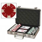 200 Aceking Poker Chips Set with Aluminum Chip Case