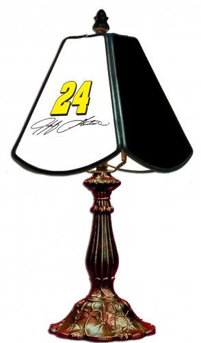 Jeff Gordon -  Licensed Stained Glass Table Lamp