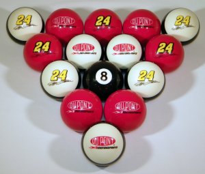 Jeff Gordon -  Billiard Ball Set
