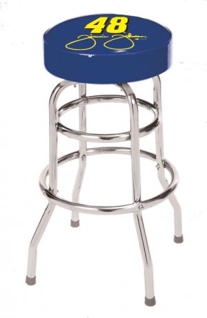 Jimmie Johnson - Double Rung Bar Stool