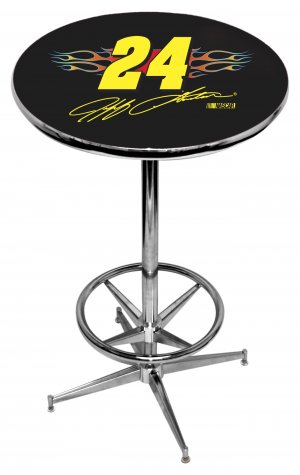 Jeff Gordon -  Licensed Pub Table with Foot Ring Base