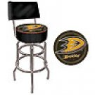 Ducks - NHL Padded Bar Stool with Back