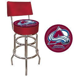 Avalanche - NHL Padded Bar Stool with Back