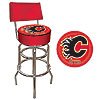 Flames - NHL Padded Bar Stool with Back