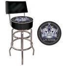 LA Kings - NHL Padded Bar Stool with Back