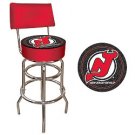 Devils - NHL Padded Bar Stool with Back