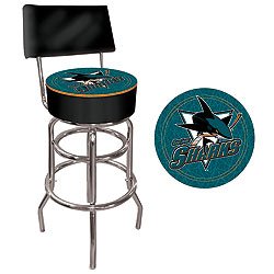 Sharks - NHL Padded Bar Stool with Back