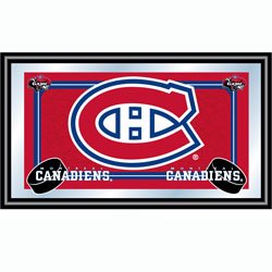 Canadians - NHL Framed Team Logo Mirror