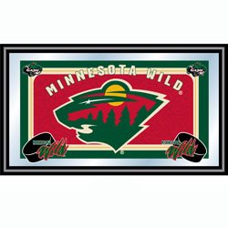 Wild - NHL Framed Team Logo Mirror