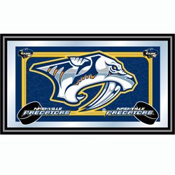 Predators - NHL Framed Team Logo Mirror