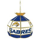 Sabres - NHL Stained Glass Tiffany Lamp - 16 inch diameter