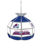 Avalanche - NHL Stained Glass Tiffany Lamp - 16 inch diameter