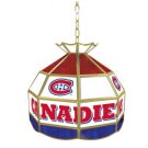 Canadians - NHL Stained Glass Tiffany Lamp - 16 inch diameter