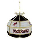 Coyotes - NHL Stained Glass Tiffany Lamp - 16 inch diameter