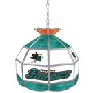 Sharks - NHL Stained Glass Tiffany Lamp - 16 inch diameter