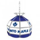 Maple Leafs - NHL Stained Glass Tiffany Lamp - 16 inch diameter