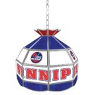 Jets - NHL Stained Glass Tiffany Lamp - 16 inch diameter