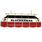 Black Hawks - NHL Stained Glass 40 inch Lighting Fixture