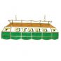 Stars - NHL Stained Glass 40 inch Lighting Fixture