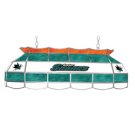Sharks - NHL Stained Glass 40 inch Lighting Fixture