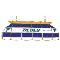 St Louis Blues - NHL Stained Glass 40 inch Lighting Fixture