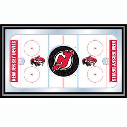 Devils - NHL Framed Hockey Rink Mirror