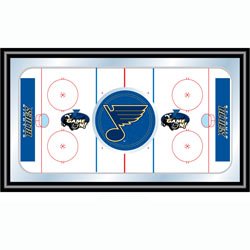 St Louis Blues -  NHL Framed Hockey Rink Mirror