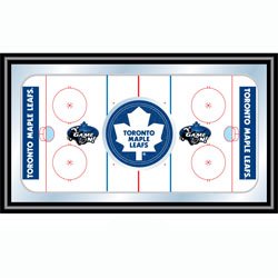 Maple Leafs -  NHL Framed Hockey Rink Mirror