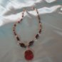 Crystal Necklace and earings