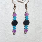 Earring - Purple/Blue/Black