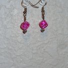 Earring - Pink Dice