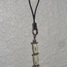 Charm - Bone and Silver