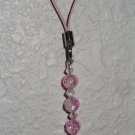 Charm - Pink and White
