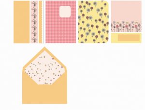 SEI Chick-A-Dee Cards And Envelopes