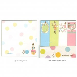 Sticky notes - Kawaii Kamio Romantique Soleil 75 pcs  - Knitting