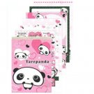 Kawaii San-X Tarepanda 100 sheets Memo Pad with Stickers ( Pink )