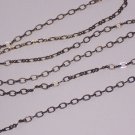 Antiqued Brass Chain Figure-8 10 feet