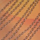 15 feet Raw Brass soldered Cable Chain