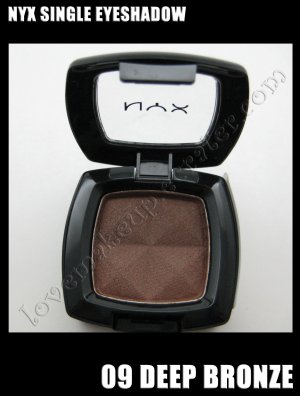 NYX Single EYESHADOW *09 DEEP BRONZE*