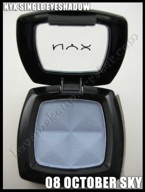 NYX Single EYESHADOW *08 OCTOBER SKY*